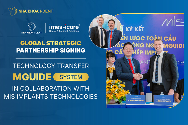 I-Dent Dental Clinic Signs Global Strategic Partnership and Receives MGuide Technology Transfer from MIS Implant Technologies