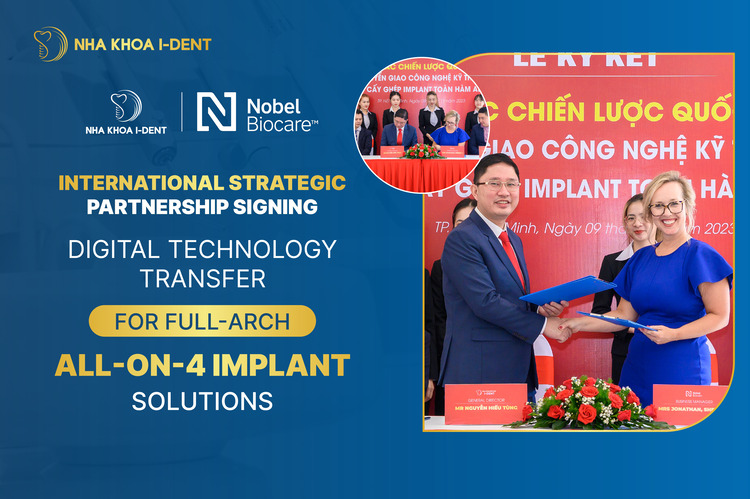 International Strategic Partnership Signing Ceremony and Technology Transfer for Full-Arch Implant Restoration All-on-4 with Nobel Biocare