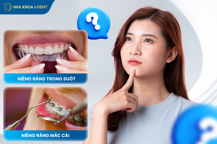nên niềng răng trong suốt hay mắc cài