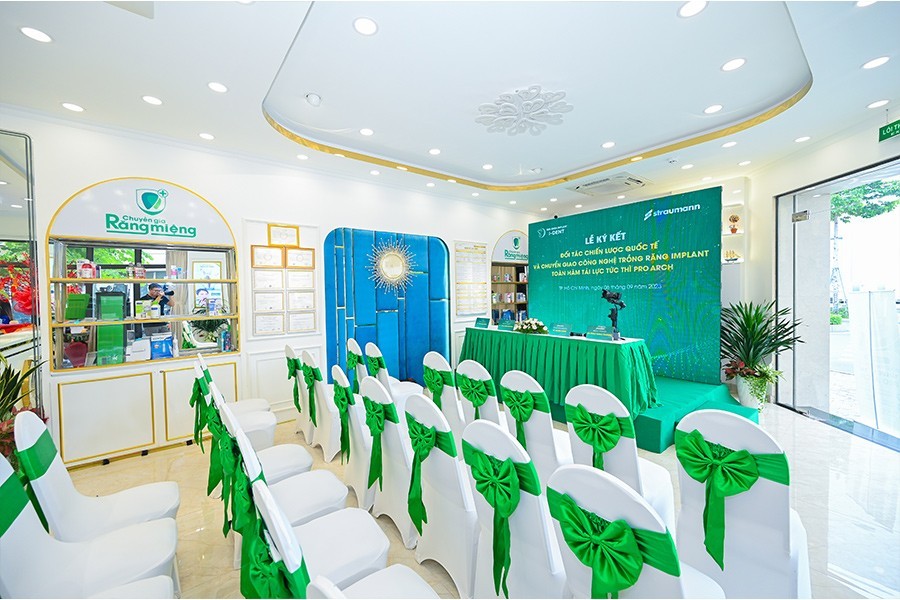 The venue of the Pro Arch technology transfer signing ceremony