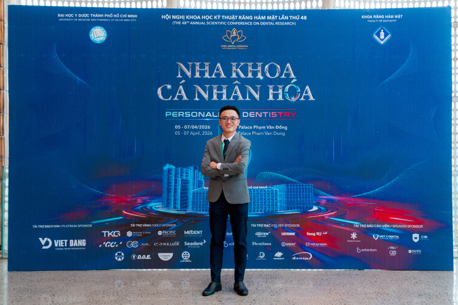 Bác sĩ Nguyễn Thành Luân tại hội nghị