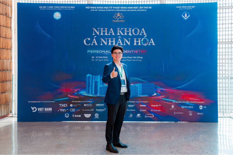 Bác sĩ Nguyễn Vũ Khánh tại hội nghị