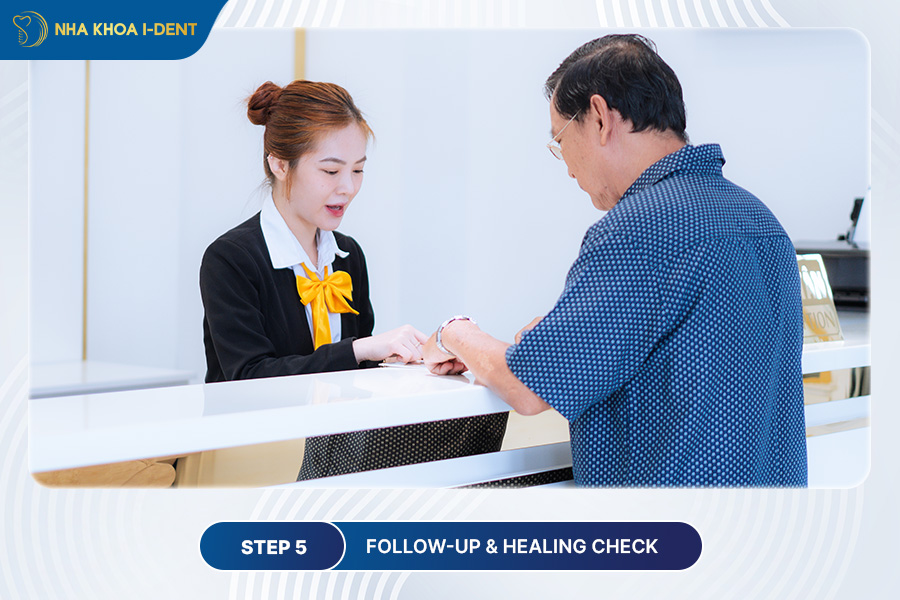 follow-up and healing check