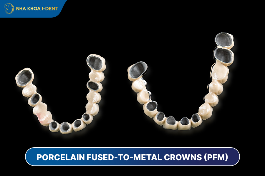 porcelain fused-to-metal crowns (pfm)