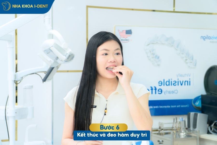 quy trình niềng răng invisalign bằng khay