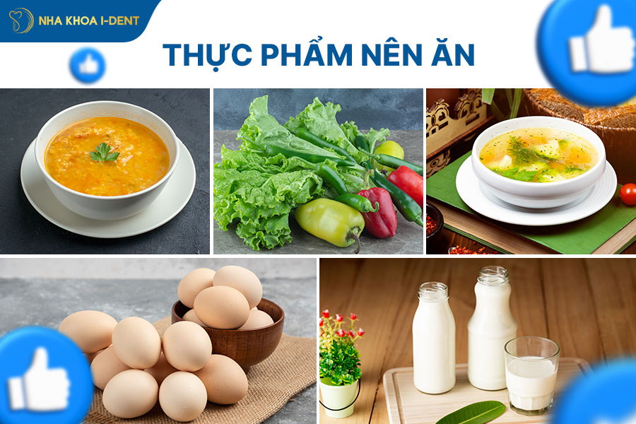 thực phẩm nên ăn khi vừa mới niềng răng