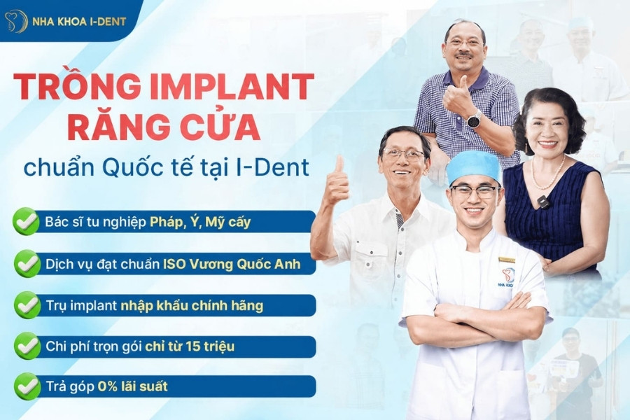trồng implant răng cửa