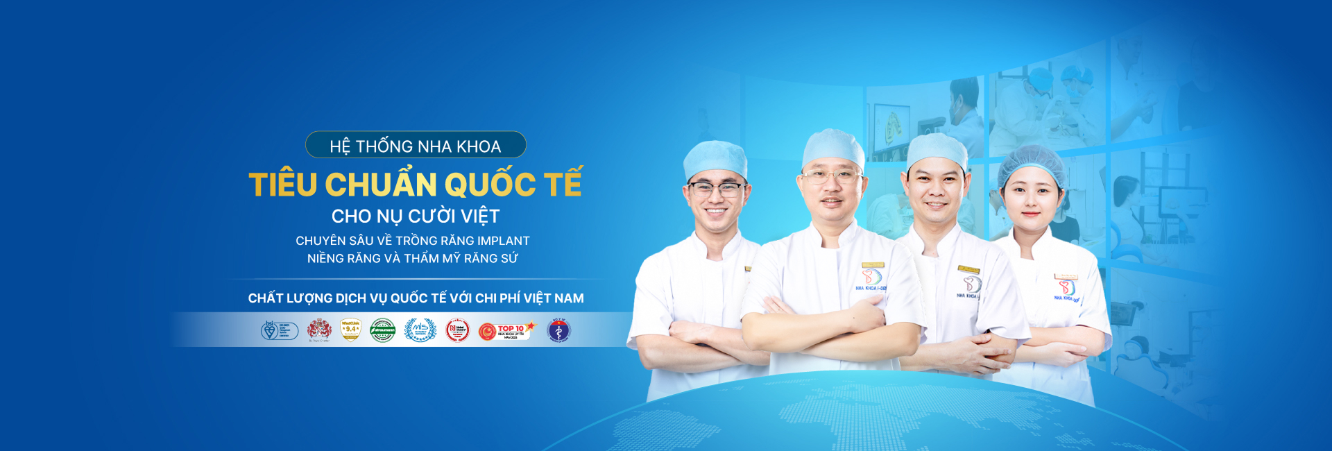 Hệ thống Nha khoa I-Dent tiêu chuẩn quốc tế