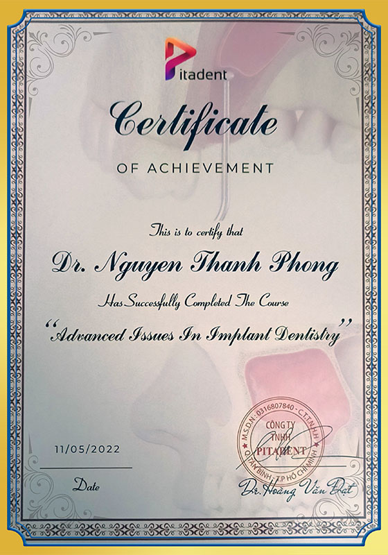 Advanced issues in implant dentistry BS Phong