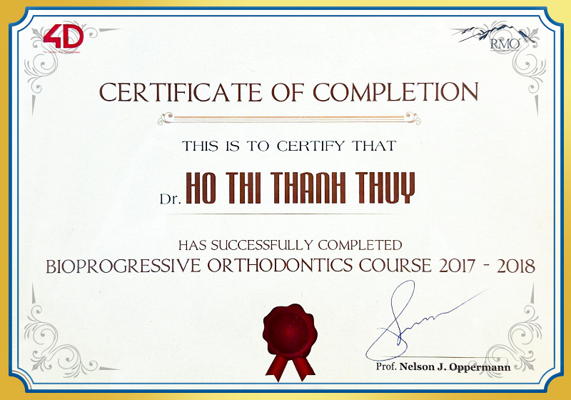 Bioprogressive orthodontics course BS Thủy