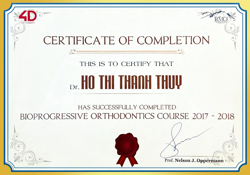 Bioprogressive orthodontics course BS Thủy