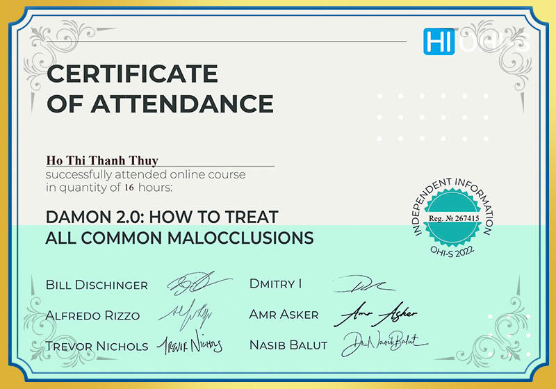 Damon 2.0 how to treat all common malocclusions BS Thủy