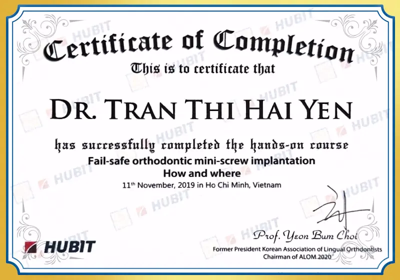 fail safe orthodontic mini-scew implantation how and where bs yến