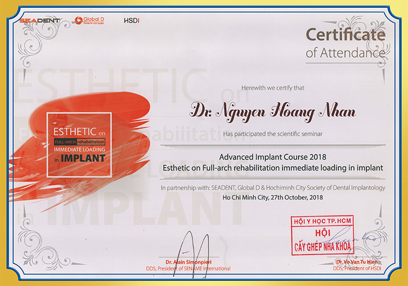 Hội nghị chuyên sâu cấy ghép Implant BS Nhân