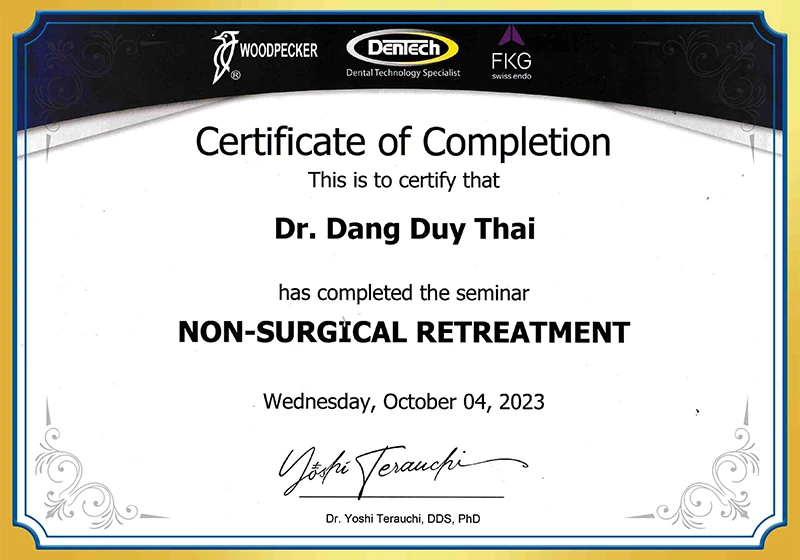 Hội thảo Non-surgical retreatment BS Duy Thái