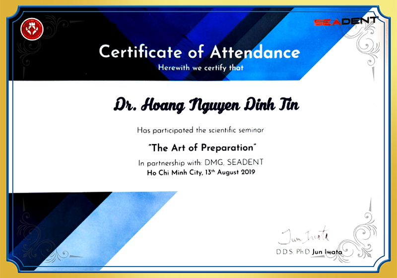 Khóa học The art of preparation BS Tín