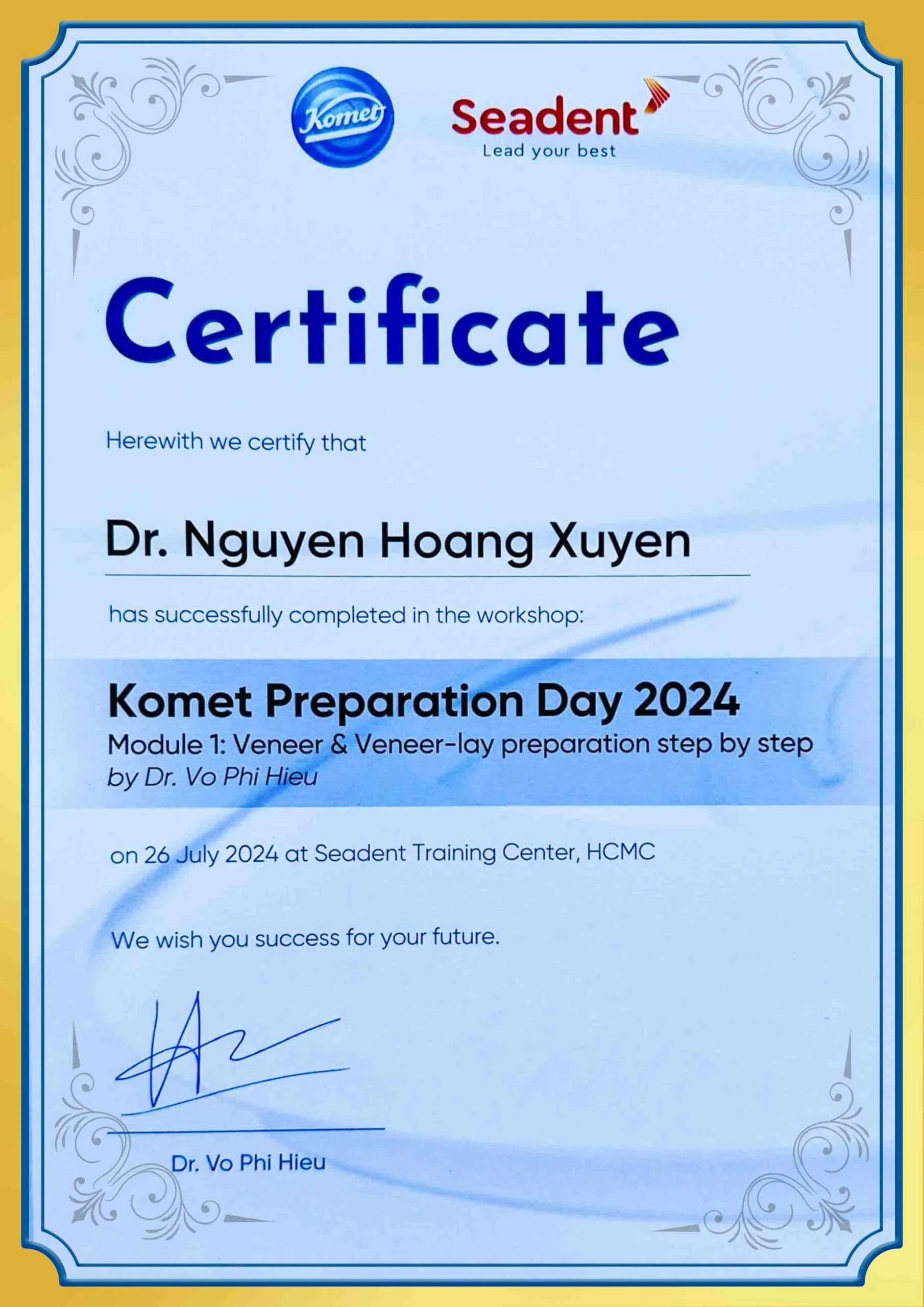 Komet Preparation day 2024 BS Xuyên
