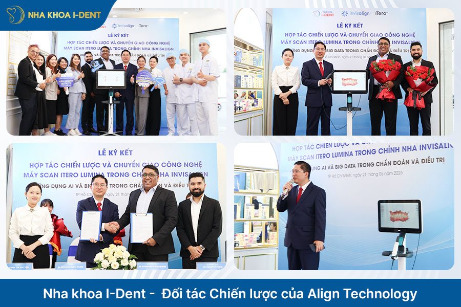 Nha khoa I-Dent là đối tác chiến lược Align Technology