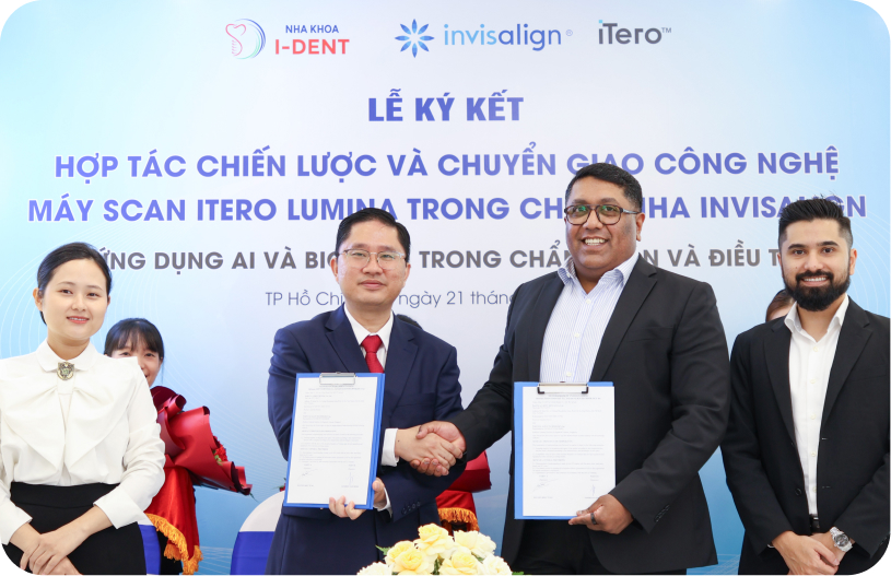 I-Dent Dental Clinic signed a strategic partnership agreement with Invisalign Group.