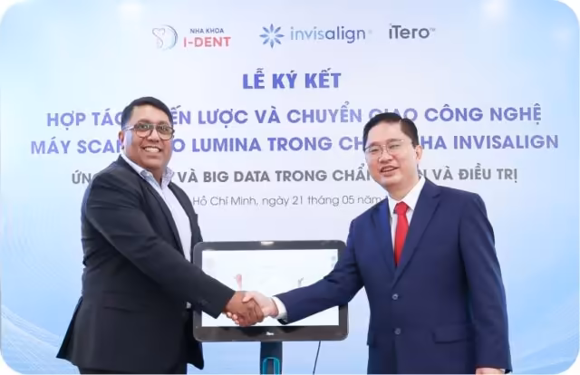 I-Dent Dental Clinic signed a strategic partnership agreement with Invisalign Group, the world's leading clear aligner brand.
