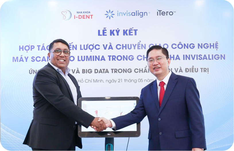 I-Dent Dental Clinic signed a strategic partnership agreement with Invisalign Group, the world's leading clear aligner brand.