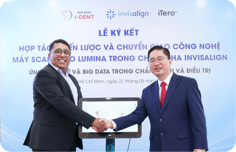 I-Dent Dental Clinic signed a strategic partnership agreement with Invisalign Group, the world's leading clear aligner brand.