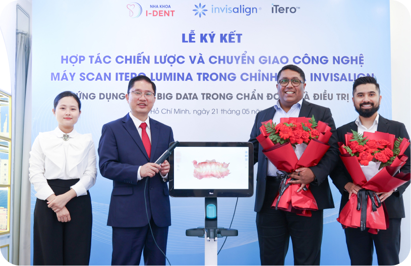 I-Dent Dental Clinic signed a strategic partnership agreement with Invisalign Group, the world's leading clear aligner brand.