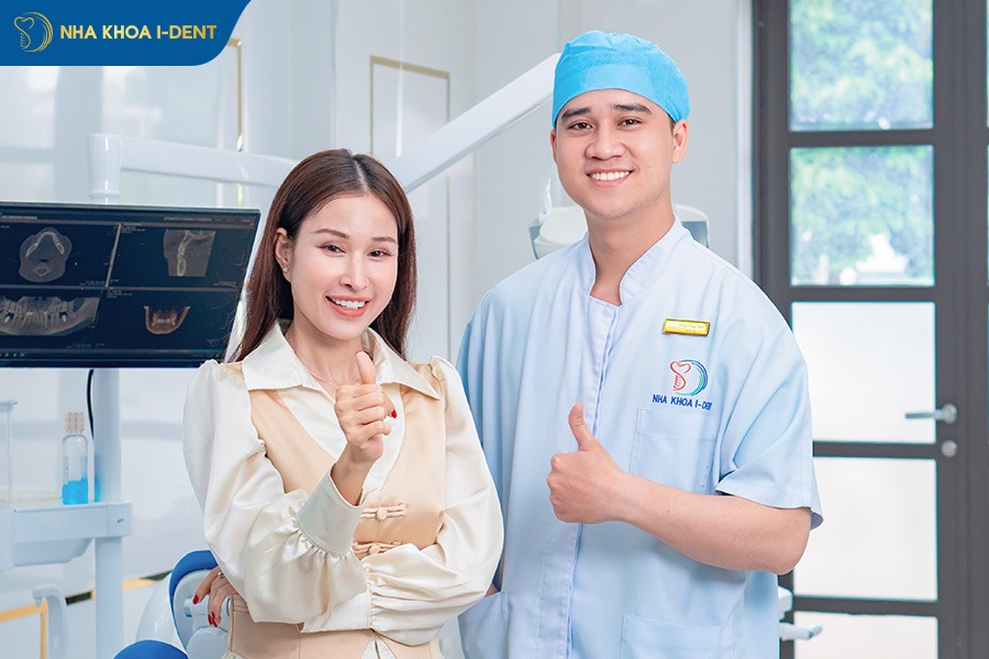 Đặng Thu Hà - khách hàng răng sứ