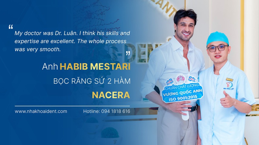 Habib Mestari - Khách hàng răng sứ