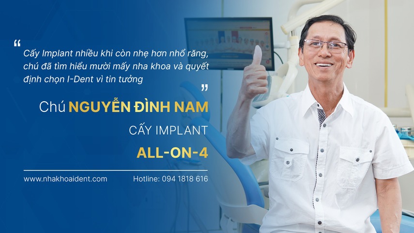 Nguyễn Đình Nam - Khách hàng Implant