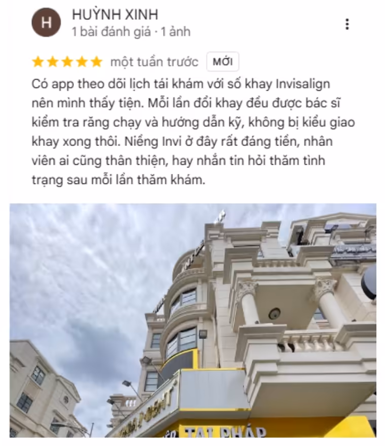 Review Nieng Rang Invisalign 3
