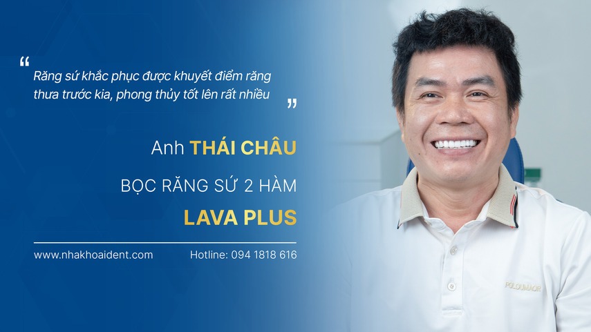 Nguyễn Thái Châu - Khách hàng Răng sứ