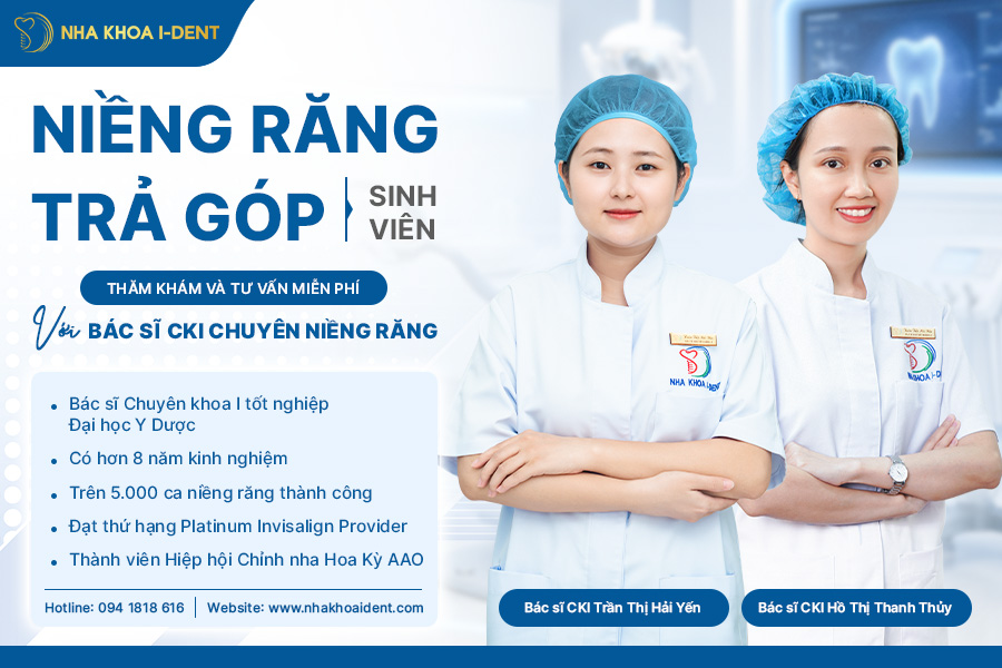 ưu đãi niềng răng trả góp