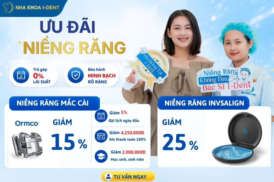 niềng răng hàm trên được không