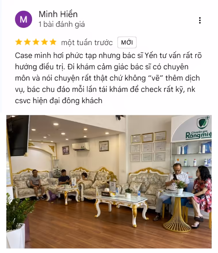 Review khách niềng răng tại Nha khoa I-Dent