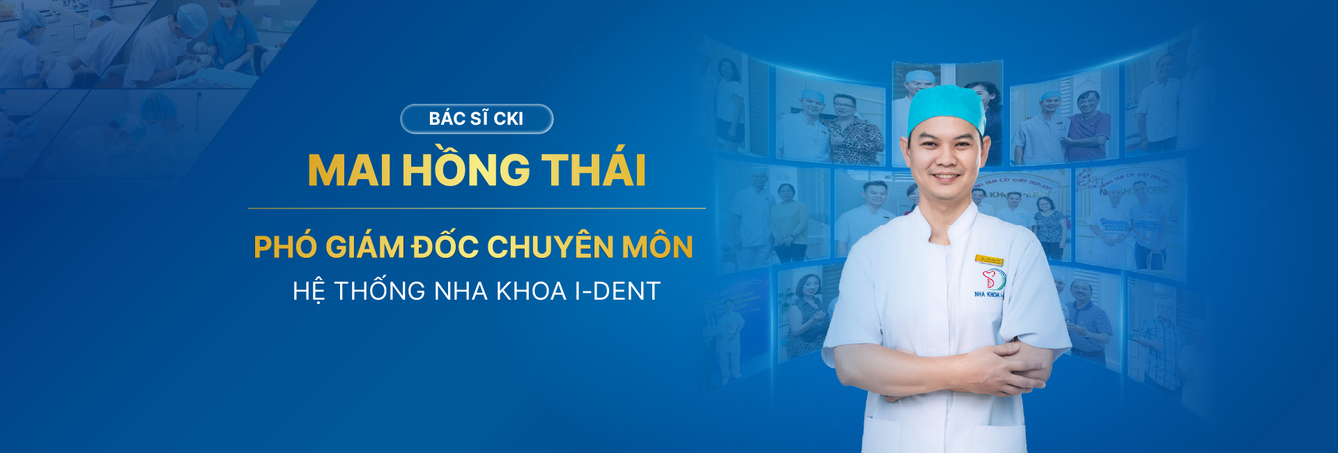 Phó giám đốc chuyên môn Mai Hồng Thái
