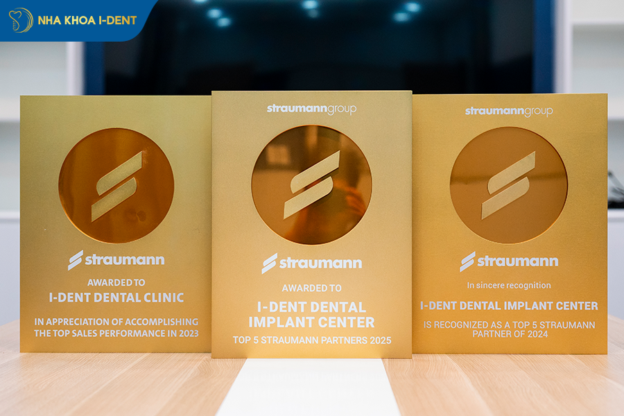 Nha khoa I-Dent Đạt Top 5 Straumann 3 Năm Liên Tiếp