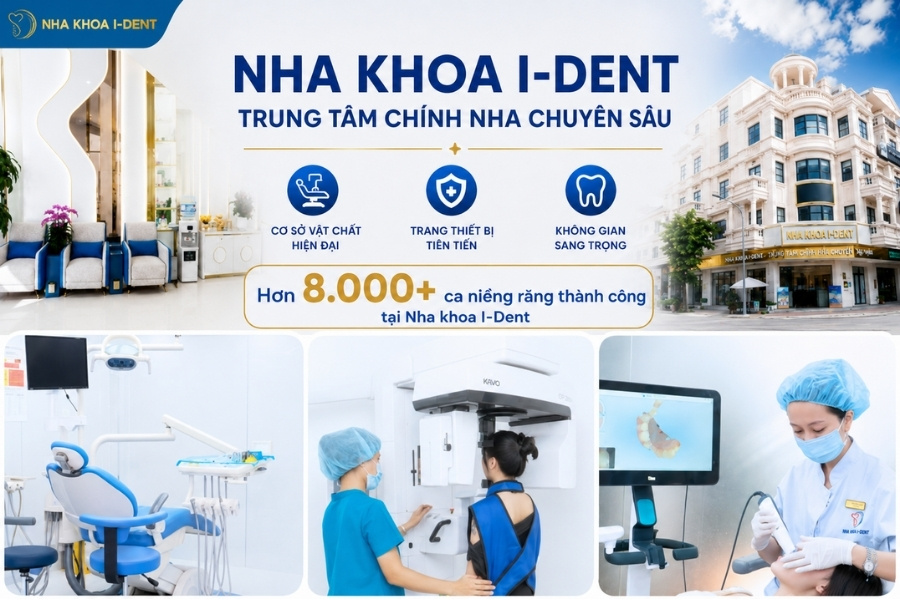 niềng răng công nghệ AI tại nha khoa I-Dent