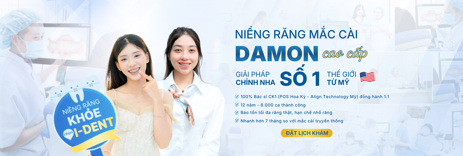 Dịch vụ niềng răng mắc cài Nha khoa I-Dent