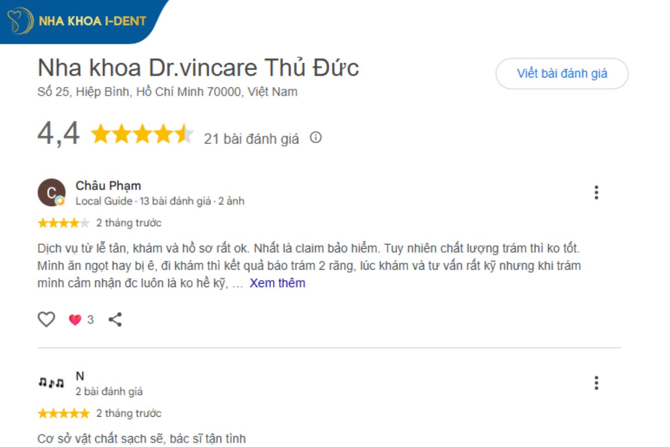 nha khoa hiện đại thủ đức
