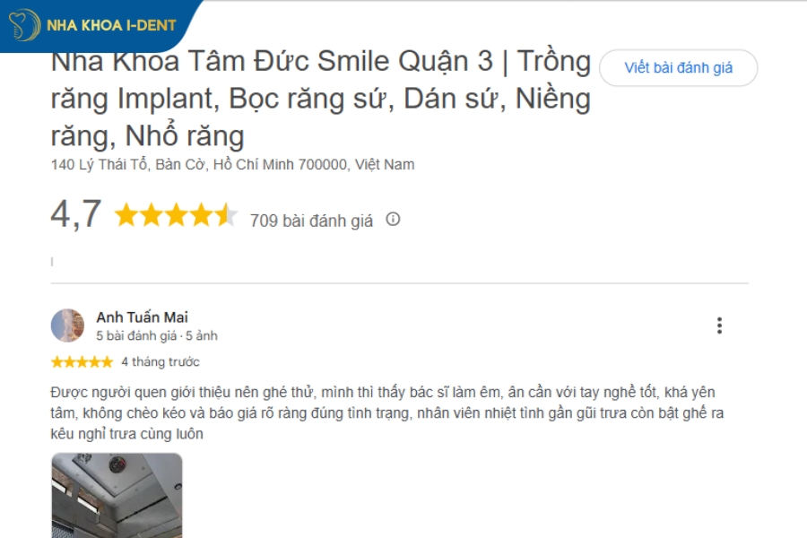 nha khoa quận 3 gần đây