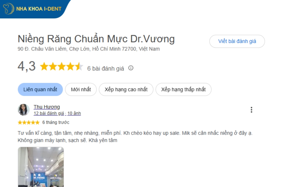 nha khoa quận 5 được đánh giá cao
