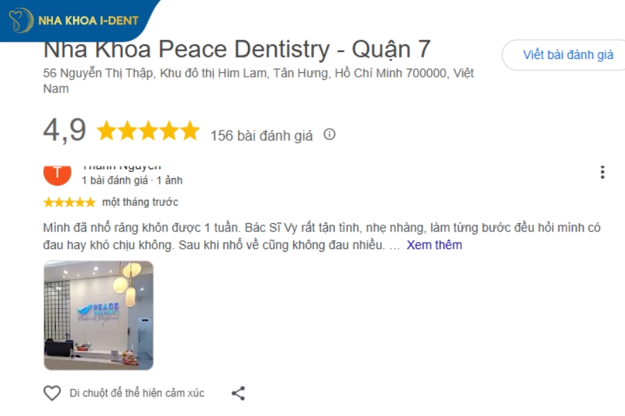 nha khoa quận 7 chi phí hợp lý