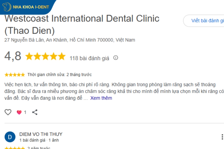 nha khoa uy tín quận 2