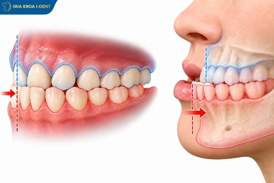 móm răng - Nha khoa I-Dent
