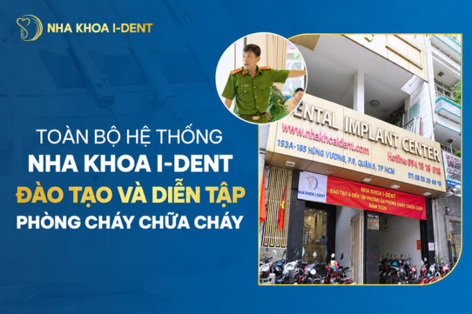 Nha khoa I-Dent diễn tập PCCC 2026