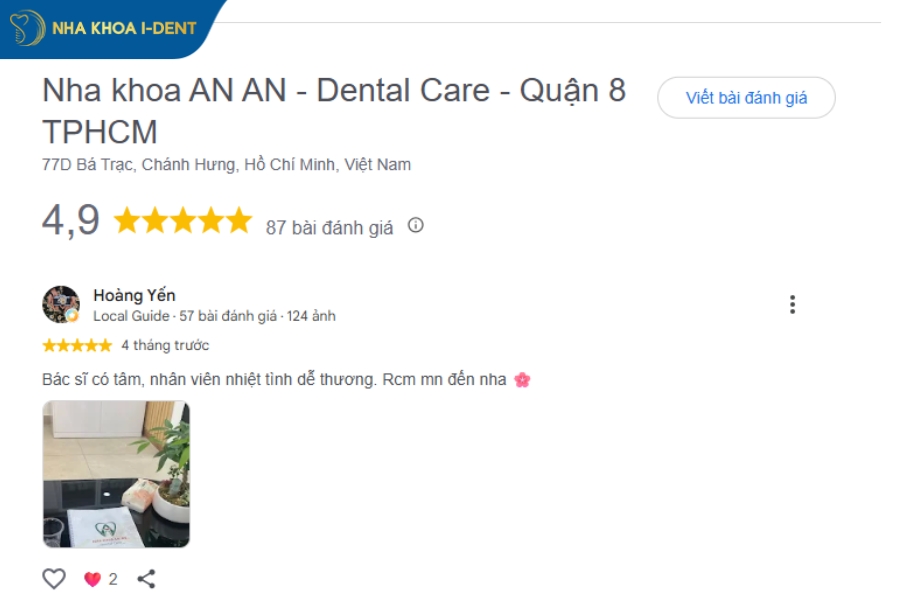 nha khoa quận 8 chuẩn quốc tế
