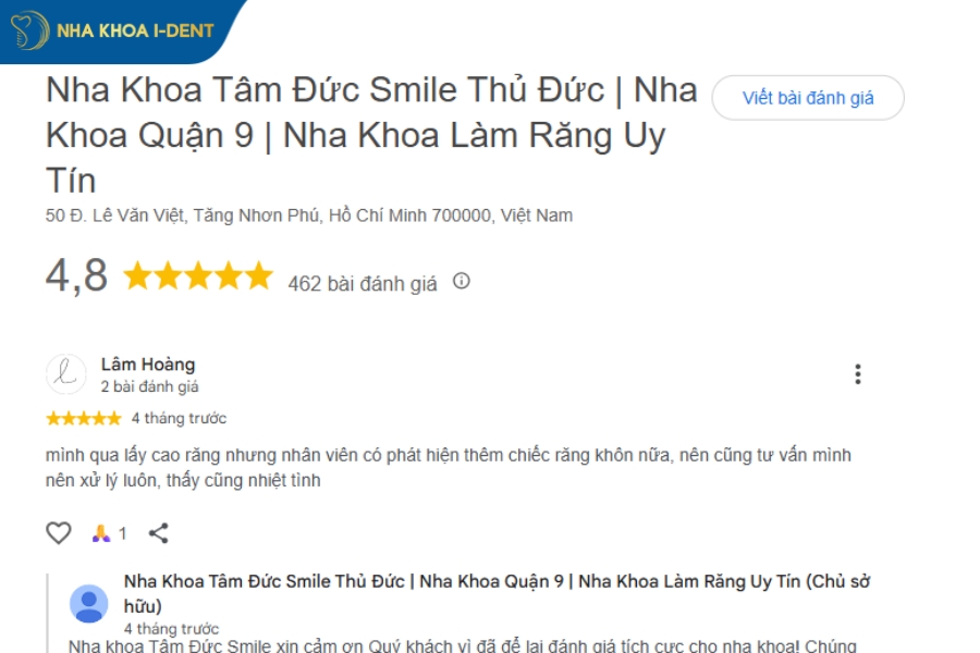 nha khoa quận 9 khám ở đâu uy tín
