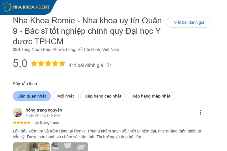 nha khoa quận 9 ở đâu tốt