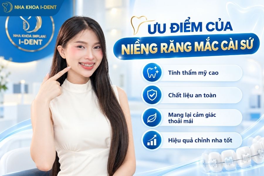 niềng sứ - Nha khoa I-Dent